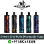 Buy Energy 5000 Puffs 50Mg Disposable Vape in Dubai