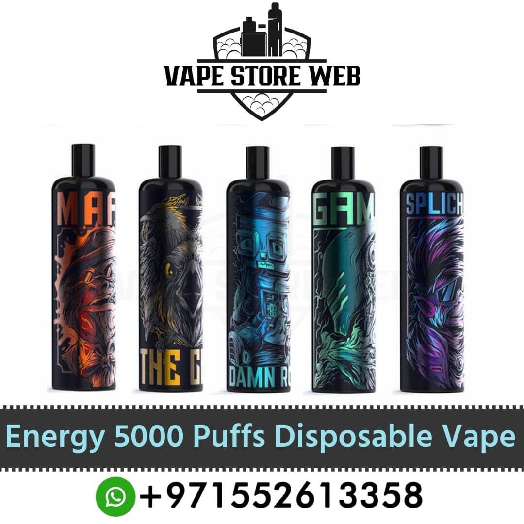 Buy Energy 5000 Puffs 50Mg Disposable Vape in Dubai