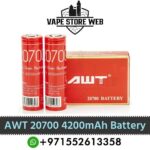 AWT 20700 4200mAh 40A Battery in Dubai