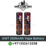 AWT 18650 3500mAh 35A Battery in Dubai