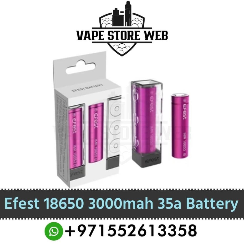 EFEST 18650 3000mAh 35A Battery in Dubai