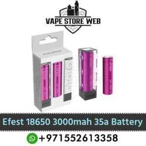 EFEST 18650 3000mAh 35A Battery in Dubai