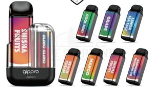 Gippro Pre-Filled 6000 Puffs (0mg & 50mg) Disposable Vape In UAE