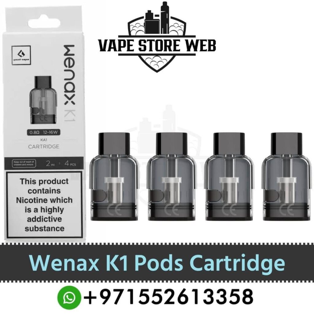 GeekVape Wenax K1 Empty Replacement Refillable Pods Cartridge in UAE