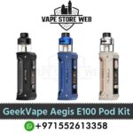 GeekVape Aegis E100 Pod System Vape Kit External Battery in Dubai