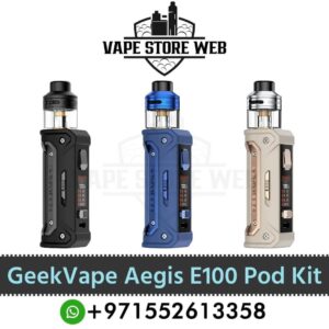 GeekVape Aegis E100 Pod System Vape Kit External Battery in Dubai