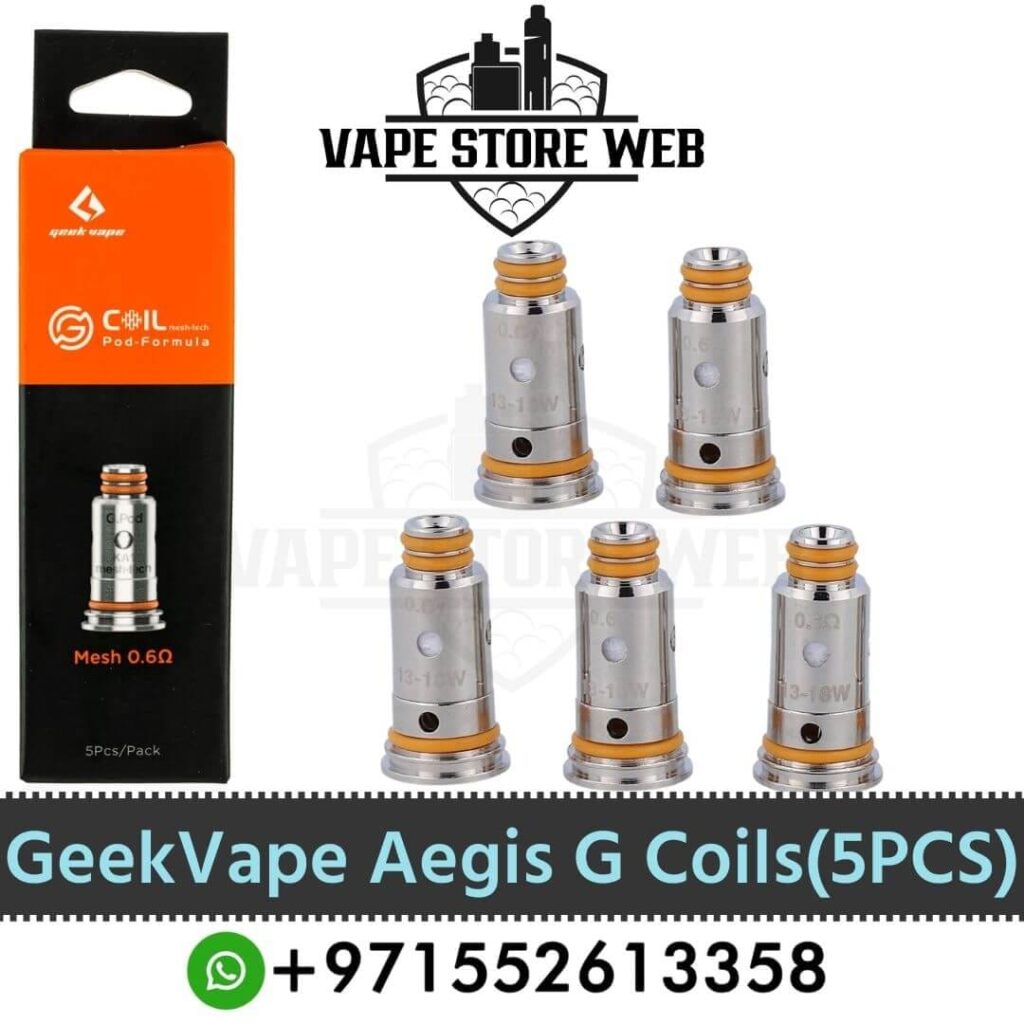 GeekVape Aegis G Pod Coils Replacement Mesh Coils ( 5PCS) in UAE
