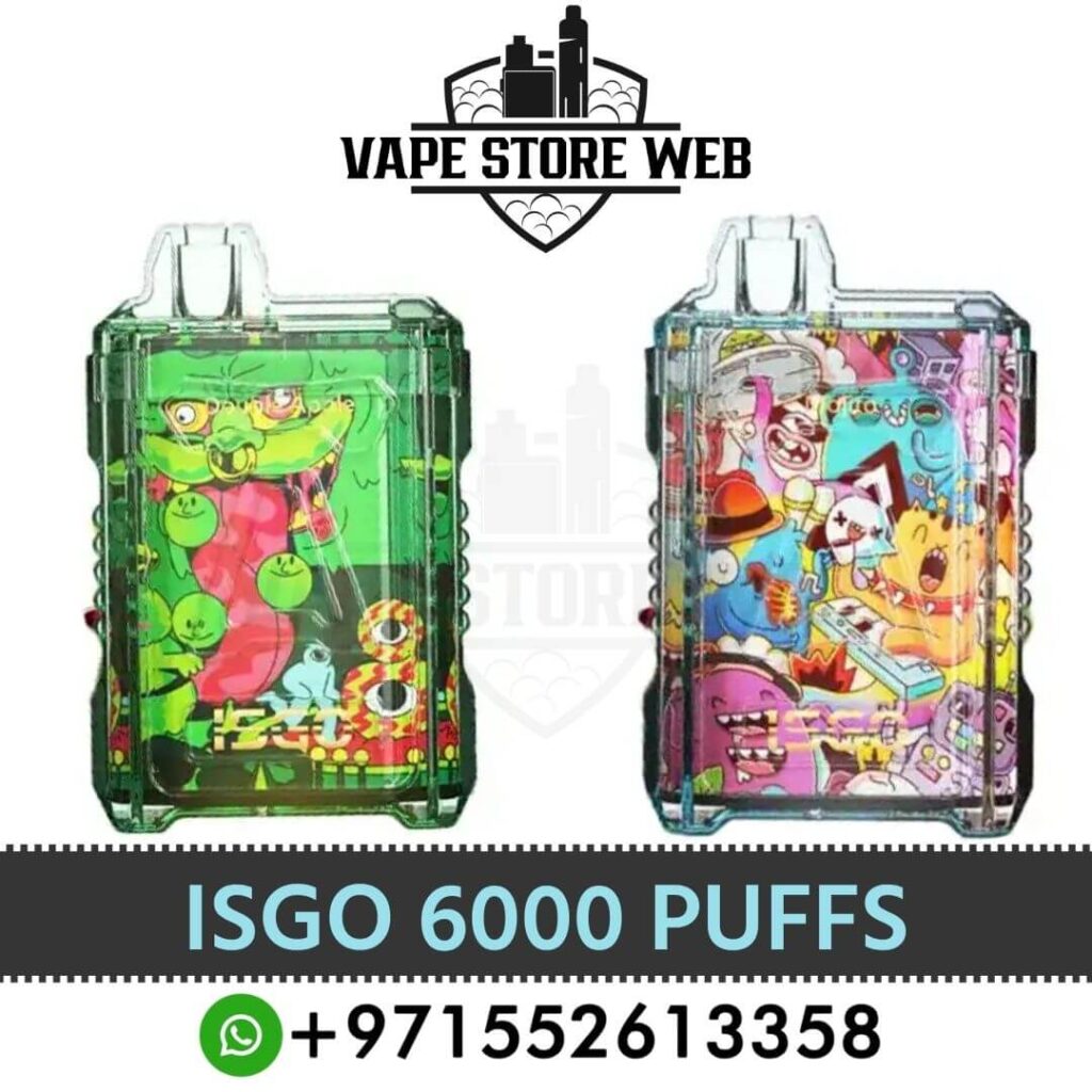 Isgo 6000 Puffs 50Mg Disposable Vape In Dubai