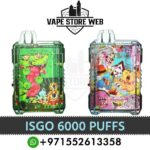 Isgo 6000 Puffs 50Mg Disposable Vape In Dubai