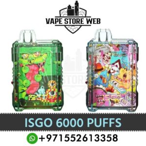 Isgo 6000 Puffs 50Mg Disposable Vape In Dubai
