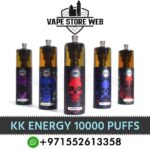 KK ENERGY 10000 Puffs 50Mg Disposable Vape In UAE