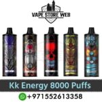 KK Energy 8000 Puffs 50Mg Disposable Vape In UAE