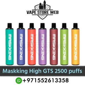 Maskking High GTS 2500 puffs Disposable Vape In UAE