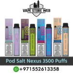 Pod Salt Nexus 3500 Puffs Disposable Vape In UAE