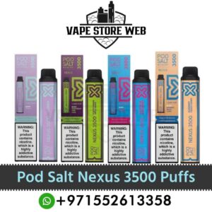 Pod Salt Nexus 3500 Puffs Disposable Vape In UAE
