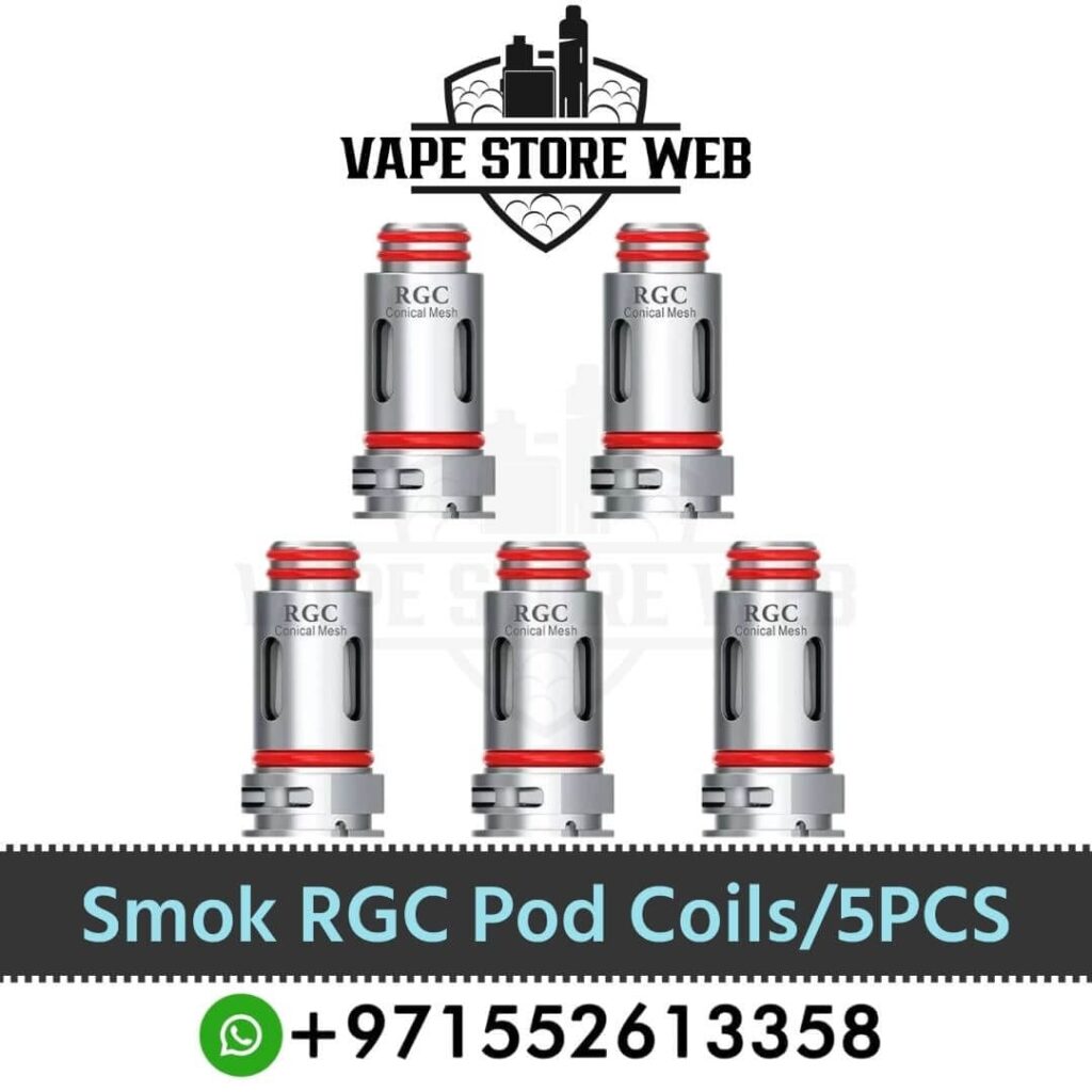 Smok RGC Pod Coils Replacement Mesh Coils, Conical Mesh Coils, DC-MTL Coils (5PCS) in UAE