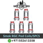 Smok RGC Pod Coils Replacement Mesh Coils, Conical Mesh Coils, DC-MTL Coils (5PCS) in UAE