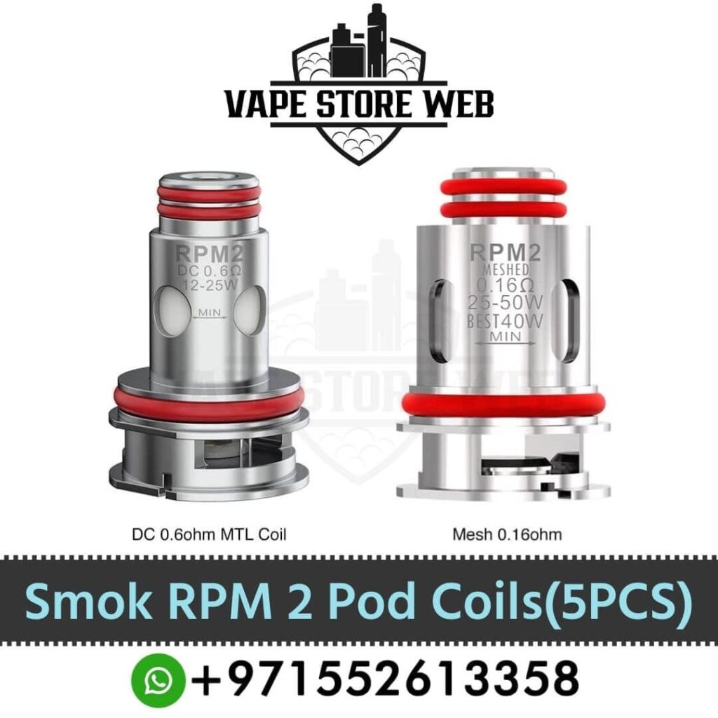 Smok Rpm 2 Pod Coils Replacement Mesh , DC MTL Coils (5PCS) in UAE