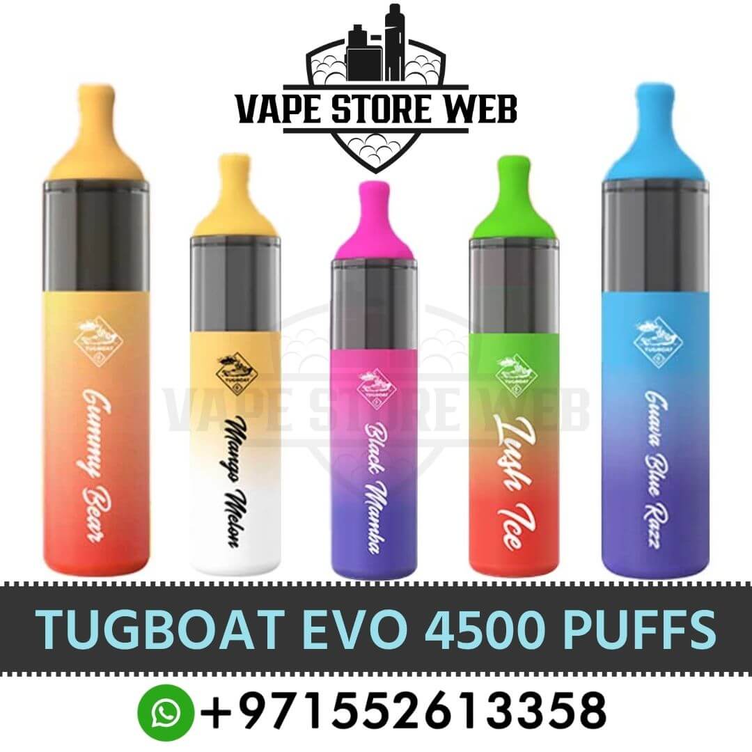 Tugboat EVO 4500 Puffs 50Mg Disposable Vape In UAE