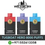 Tugboat Hero 8000 Puffs 50Mg Disposable Vape In UAE