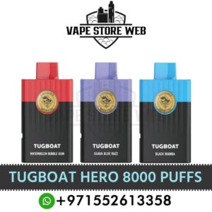 Tugboat Hero 8000 Puffs 50Mg Disposable Vape In UAE