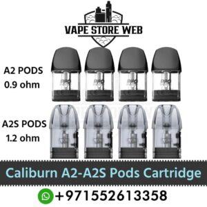 Uwell Caliburn A2 Pods Empty Replacement Refillable Pods