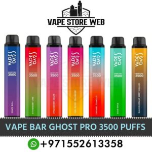 VAPE BAR Ghost Pro 3500 Puffs 20Mg Disposable Vape in Dubai
