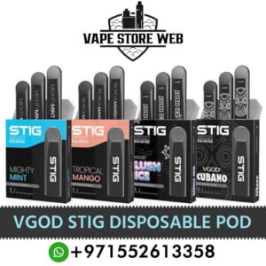 Vgod Stig 270 Puffs Disposable Pod In UAE