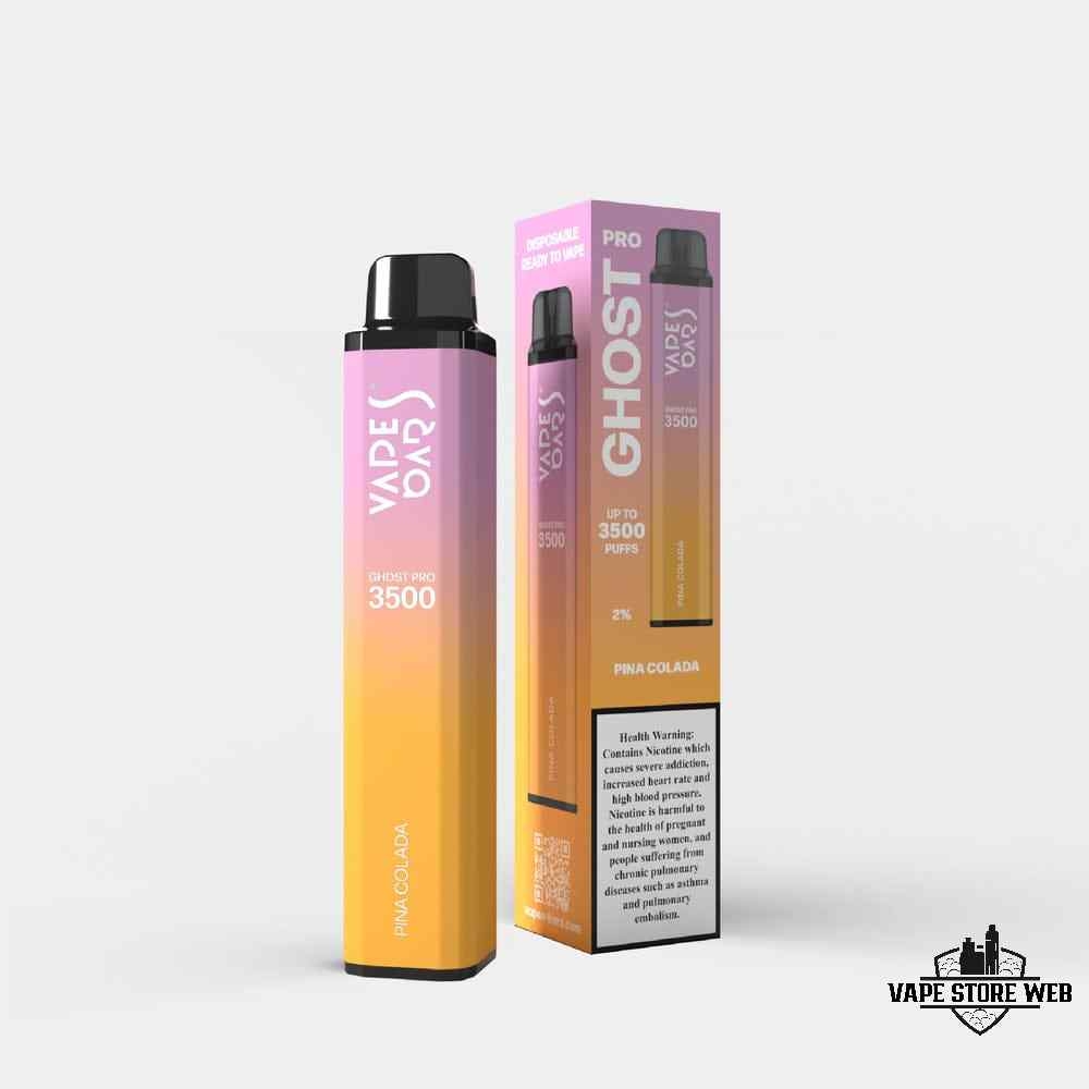 Vape Bar Ghost Pro 3500 Puffs 20Mg Disposable Vape Price in Dubai Pina ColadaÂ