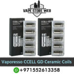 Vaporesso CCELL GD Ceramic Replacement Coils In Dubai