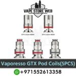Vaporesso GTX Pod Coils Replacement Mesh Coils (5PCS)