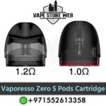 Vaporesso Zero S Refillable Mesh Pods Cartridge in Dubai