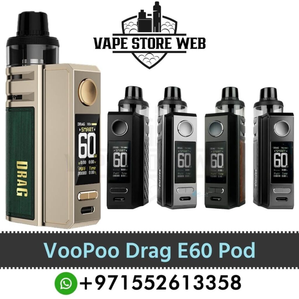 VooPoo Drag E60 Pod Kit Vape Kit Starter Kit 2550mAh in UAE