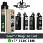 VooPoo Drag E60 Pod Kit Vape Kit Starter Kit 2550mAh in UAE
