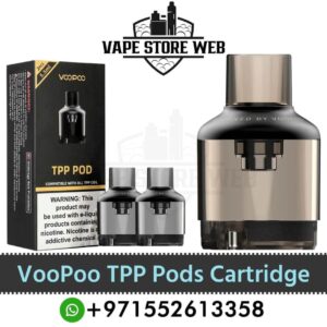 Voopoo TPP Empty Replacement Pods Cartridge (2 PCS) in UAE