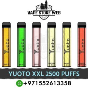 Yuoto XXL 2500 Puffs 50Mg Disposable Vape In UAE