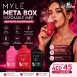 MYLE Meta Box 5000 Puffs 20mg & 50mg Disposable Vape in Dubai