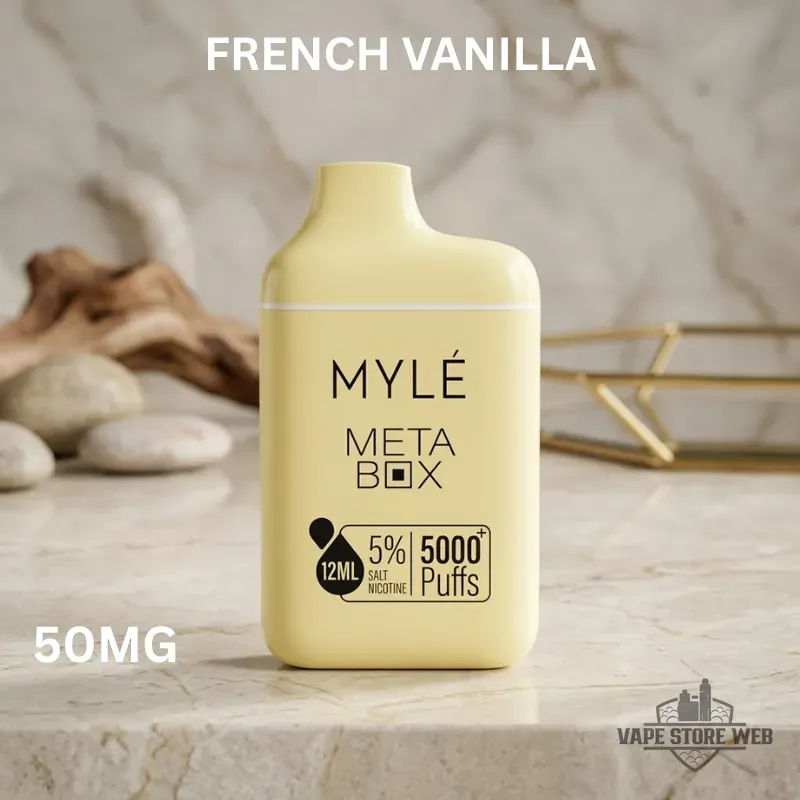 MYLE Meta Box 5000 Puffs 20mg & 50mg Disposable Vape in Dubai - Image 12