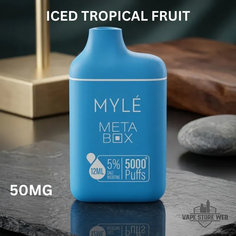 MYLE Meta Box 5000 Puffs 20mg & 50mg Disposable Vape in Dubai - Image 9