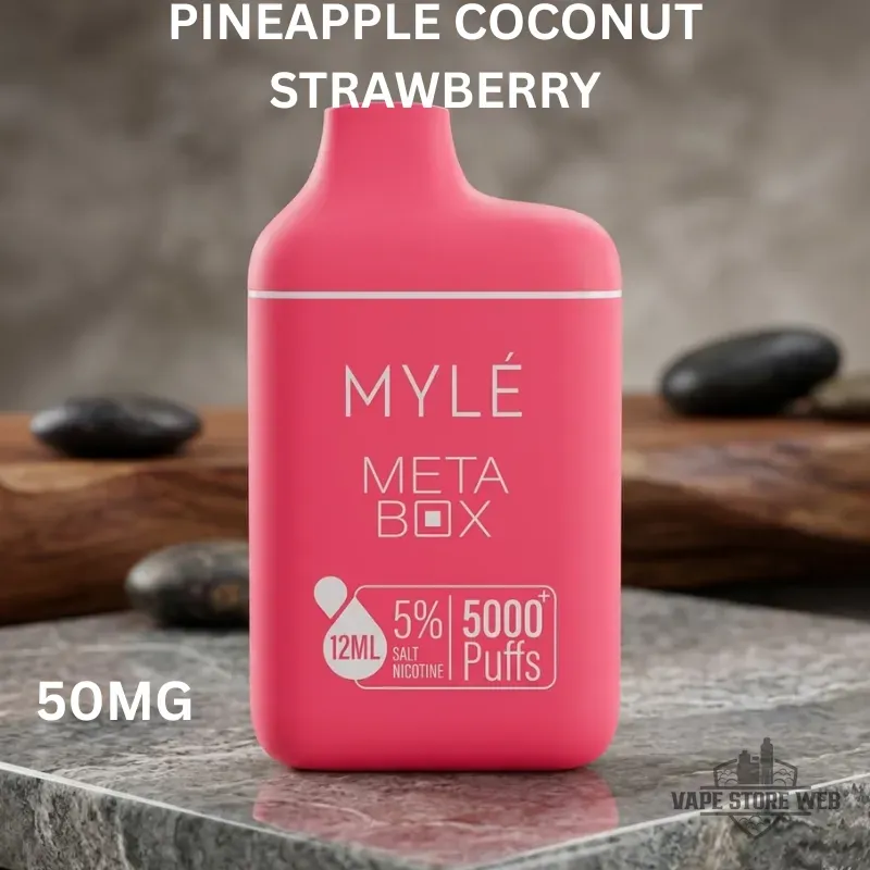 MYLE Meta Box 5000 Puffs 20mg & 50mg Disposable Vape in Dubai - Image 4