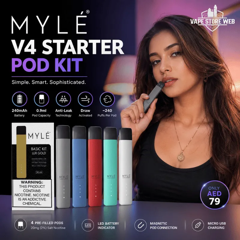 Myle V4 Starter Pod Kit 20Mg In Dubai, UAE