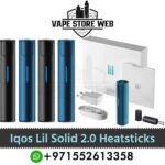 Iqos Lil Solid 2.0 E Cigarettes Heatsticks Black Blue in UAE