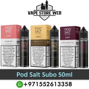 Pod Salt Subo 50ml 3mg E-liquid In UAE