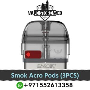 Smok Acro Replacement Pods Cartridge Refillable Empty Pods(3PCS) MTL 0.6ohm in Dubai