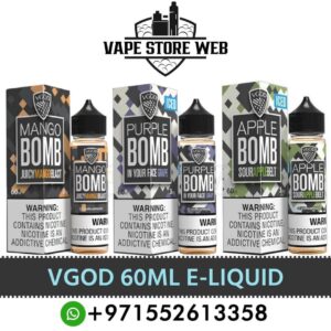 Vgod 60ml 3mg E-liquid In Dubai