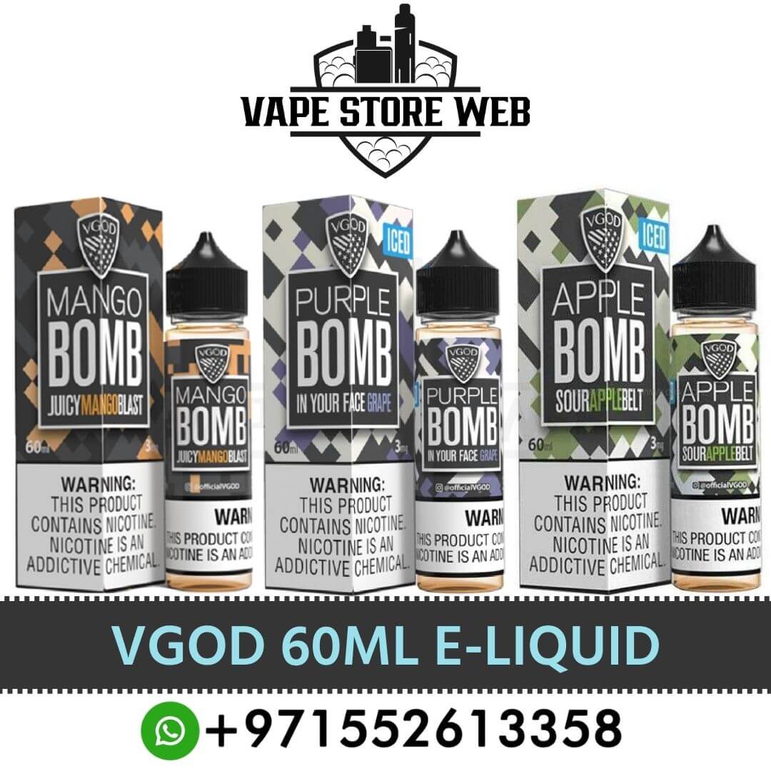 Vgod 60ml 3mg E-liquid In Dubai