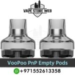 VooPoo PnP Pods 4.5ml Empty Replacement Refillable Pod Cartridge (2Pieces)in Dubai, UAE