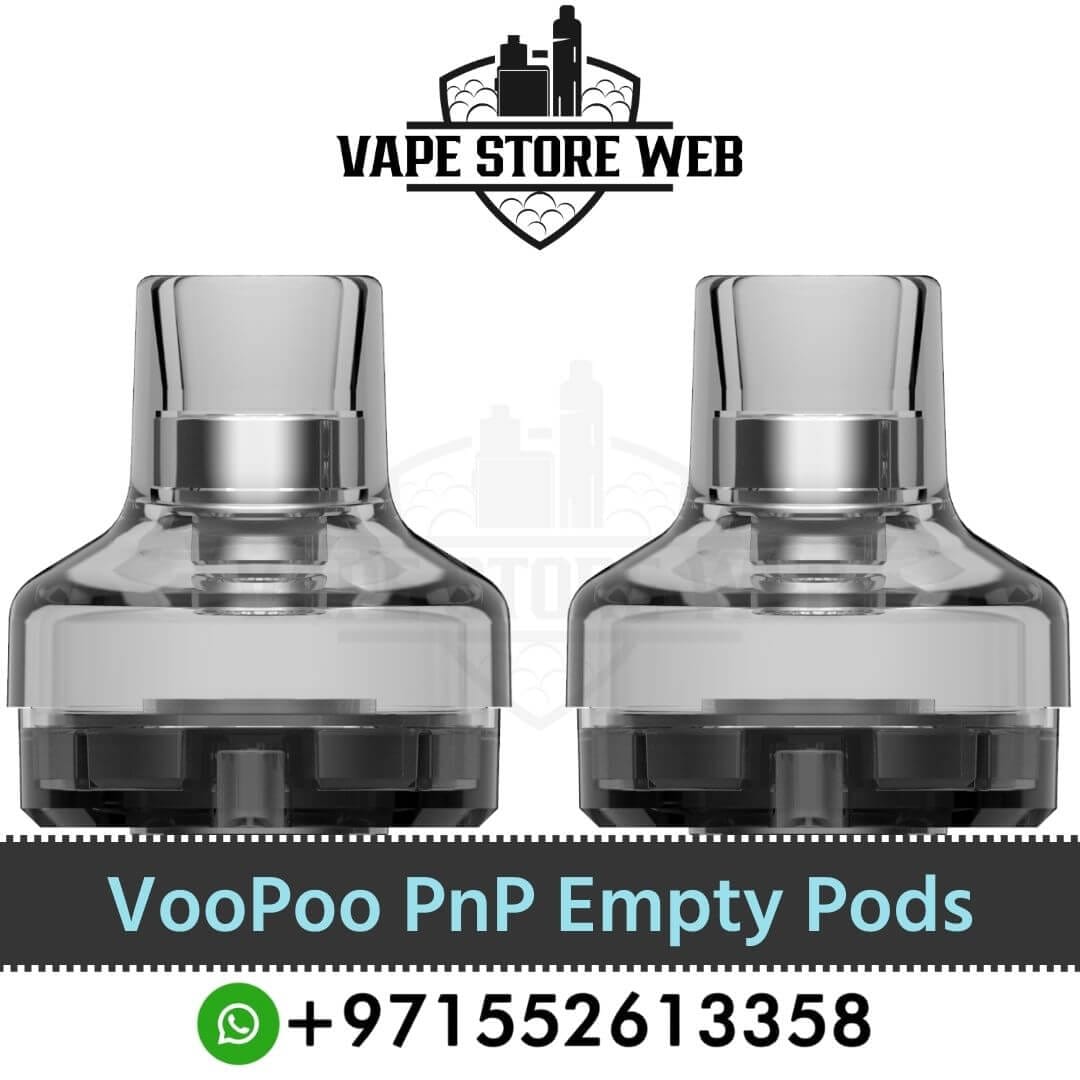 VooPoo PnP Pods 4.5ml Empty Replacement Refillable Pod Cartridge (2Pieces)in Dubai, UAE