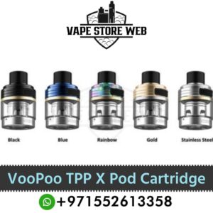 VooPoo TPP X Pods Empty Refillable Replacement Cartridge in Dubai, UAE