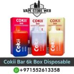 COKII BAR 6k Box 0mg, 20mg & 50mg Disposable Vape in Dubai